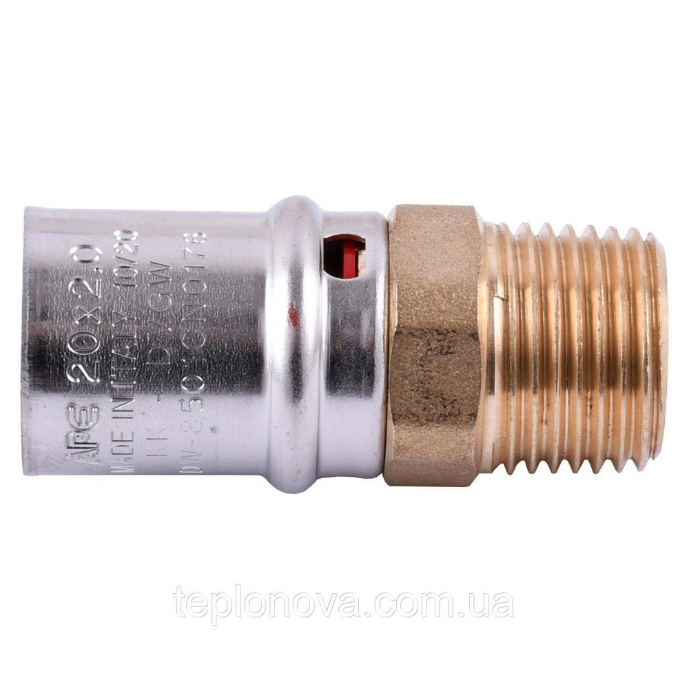 Муфта із зовнішньою різьбою прес APE AP 101 1/2″х20 ITALY Чернівці - фото 1