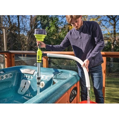 Садовий насос Ryobi RY18STPA-0 Ryobi, 18В ONE+, 360л/г, телескопічний, підйом 7м, 0.7 бар (без АКБ та ЗП) (5133005716) Вінниця - фото 3