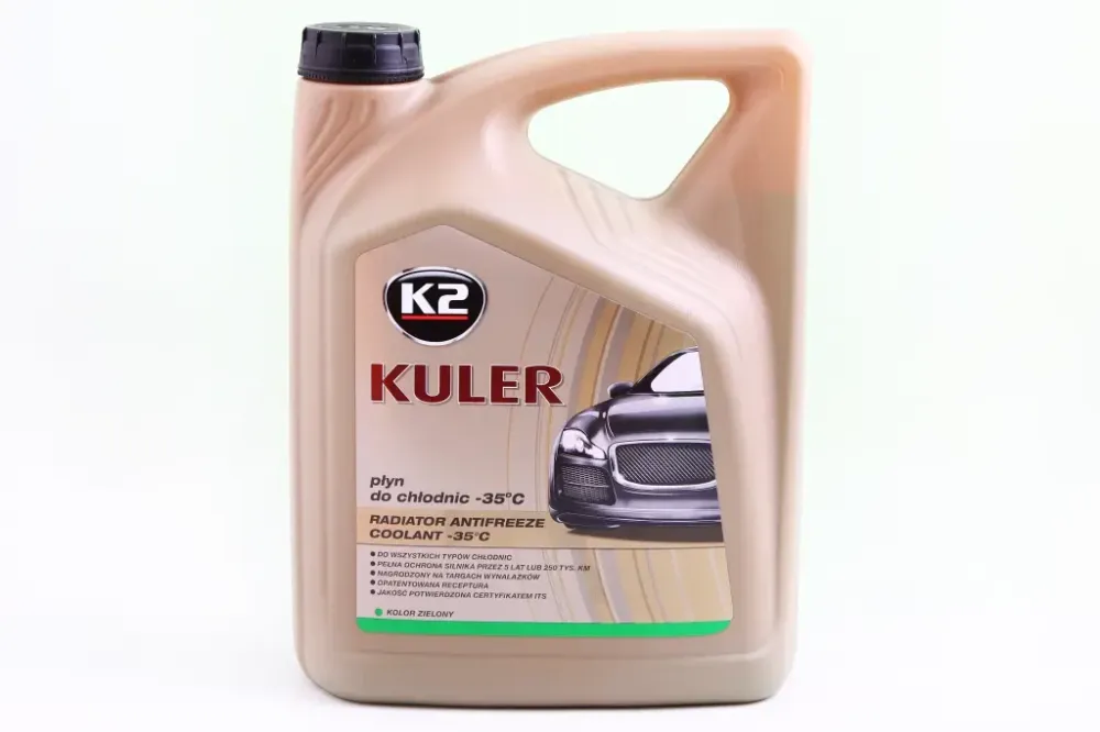 Жидкость охлаждающая антифриз зеленый -35° K2 Kuler 5.0л Винница - изображение 1