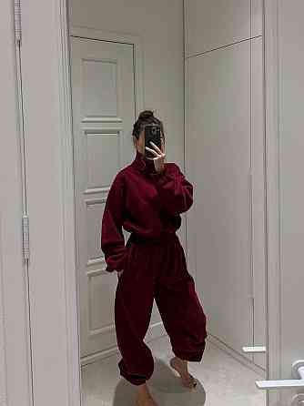 Женский теплый повседневный комбинезон трехнить на флисе Одесса