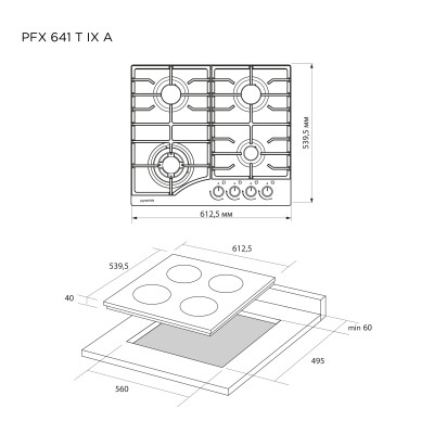 Варочная поверхность Pyramida PFX 641 T IX A Винница - изображение 7