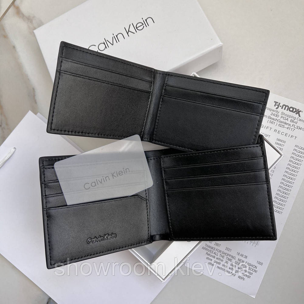 Мужское кожаное портмоне в подарочной упаковке (1441) Киев - изображение 4