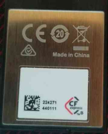 Карта Памяти: SanDisk 512Gb. Extreme PRO CFexpress Card Type B video 8K. Киев