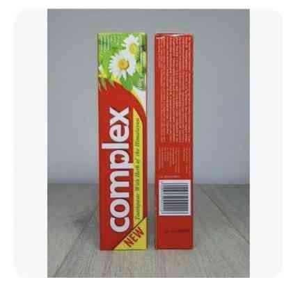 ОРИГІНАЛ! Зубна паста Complex 100g ромашка Виноградів