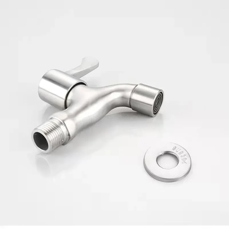 Кран для холодної води MIXXUS BIB-01 1/2 з нержавіючої сталі SUS304 (MI7101) Чернівці - фото 3