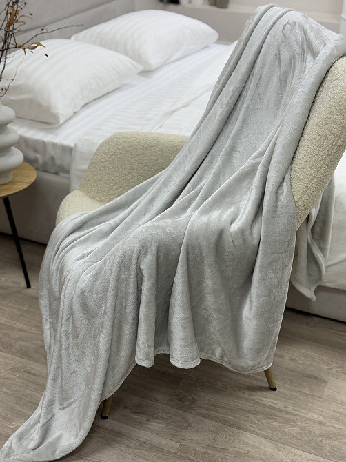 Ecotton Плед Ecotton 150х220 см Well Soft світло-сірий (24-3615 Cool gray) Коломия - фото 2