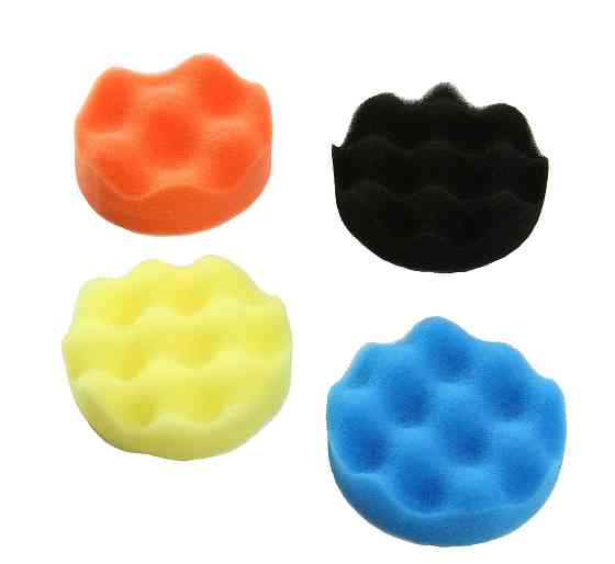 Набір губок для полірування автомобіля 11 шт. 80 мм різної жорсткості Mar-Pol (M07916) Нововолинськ