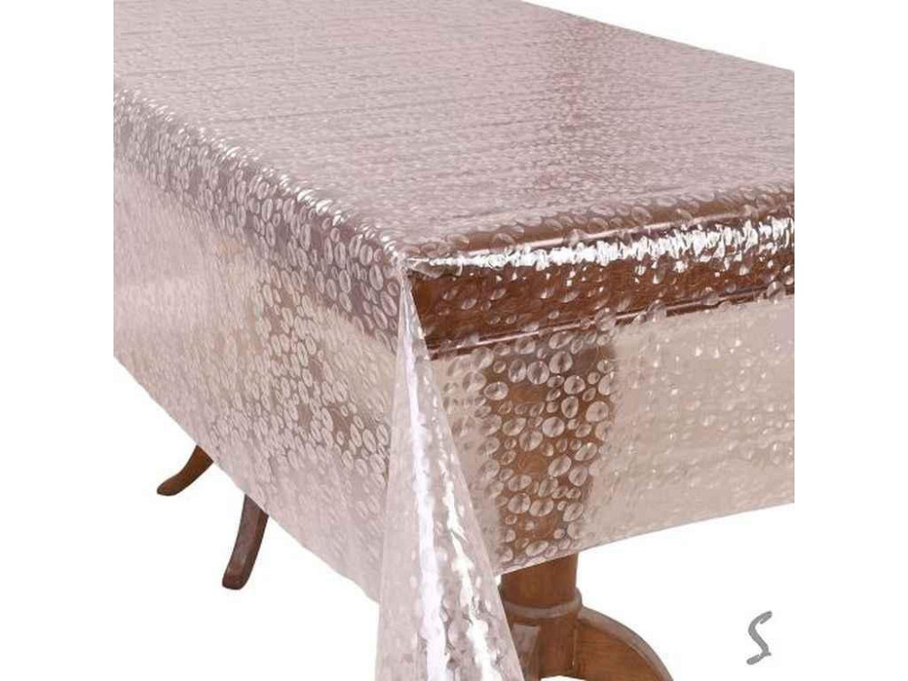 Клейонка рідке скло 1,37м х 20м Crystal рифлена 4977 ТМ STENSON Київ - фото 1