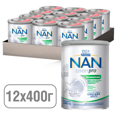 Дитяча суміш Nestle NAN ExpertPro Кисломолочна 400 г (1000007) Вінниця - фото 7