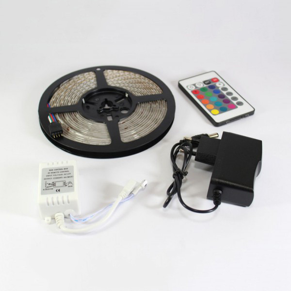 Светодиодная лента led RGB SMD, Светодиодная световая лента Цветная для дома VK-83 Ивано-Франковск - изображение 1