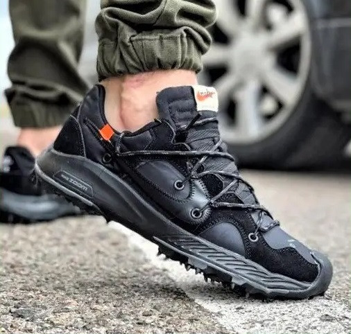 Кросівки Nike Чорні Чоловічі Найк (розміри: 41,42,43,44,45) Відео Огляд Дніпро - фото 1