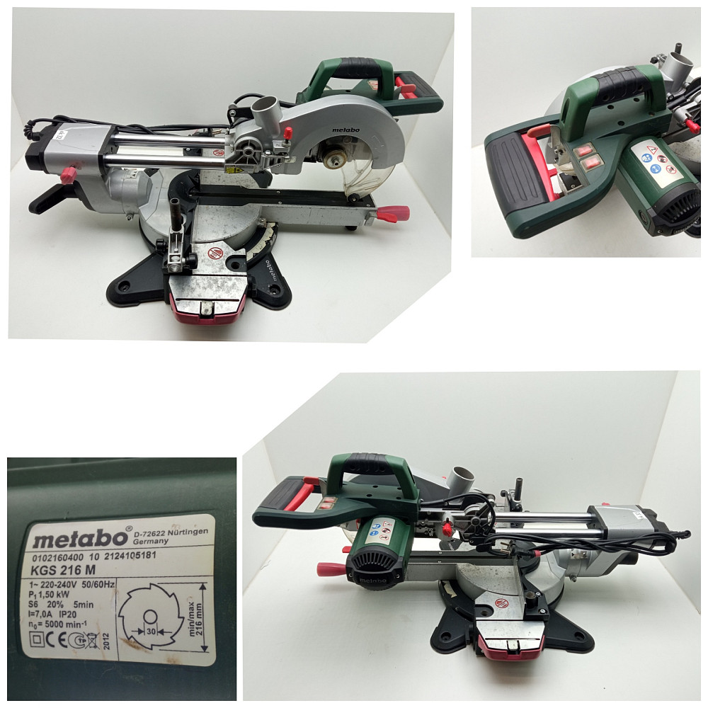 Пила торцювальна Metabo KGS 216 M Луцьк - фото 1