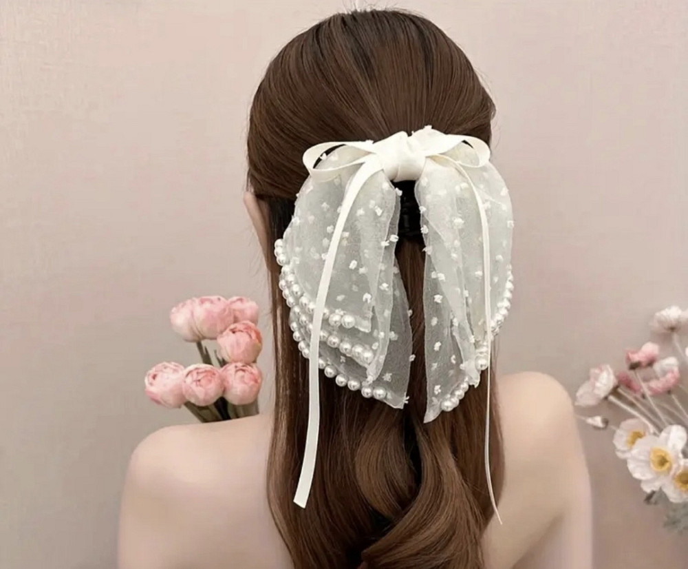 Заколка-крабик "Бант" Сміла - фото 1