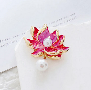 Брошка на одяг жіноча 2024 Лотос Київ - фото 1