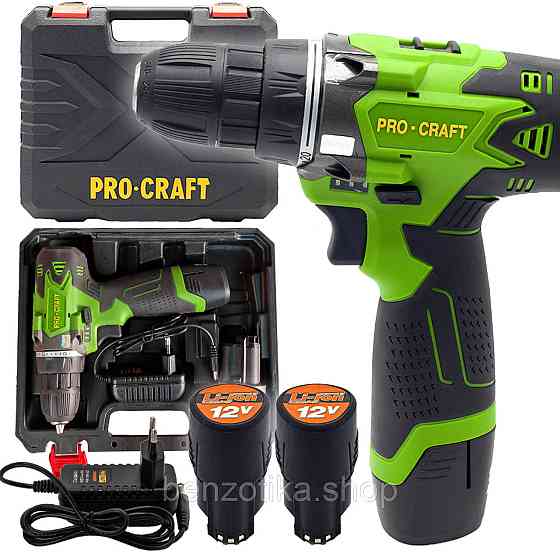 Шуруповерт Procraft PA12Li new Киев