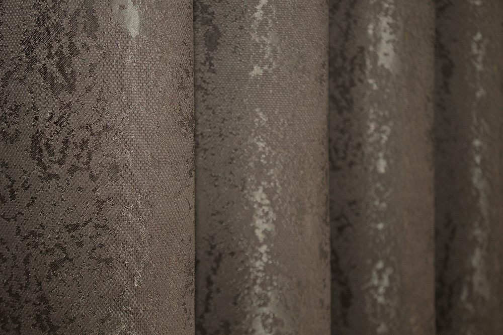 Шторна тканина льон мармур, колекція "Pavliani" колір какао 1372ш Київ - фото 2