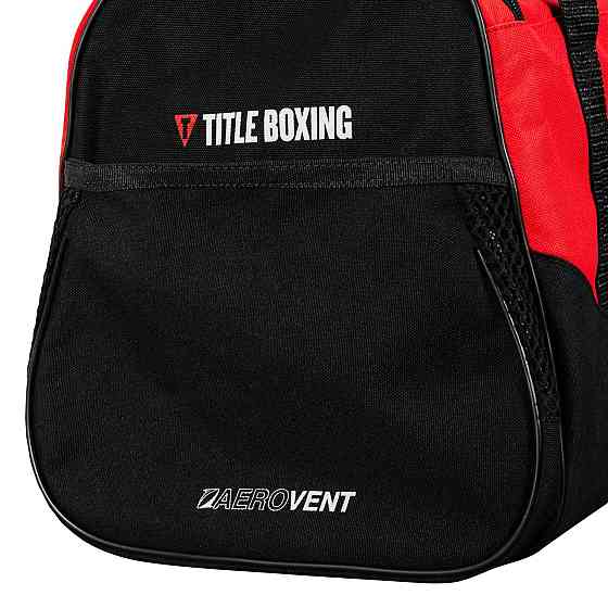 Спортивна сумка TITLE Boxing Individual Sport Bag Red Кам'янське