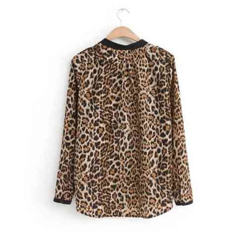 Жіноча блузка з довгим рукавом леопардовий Київ