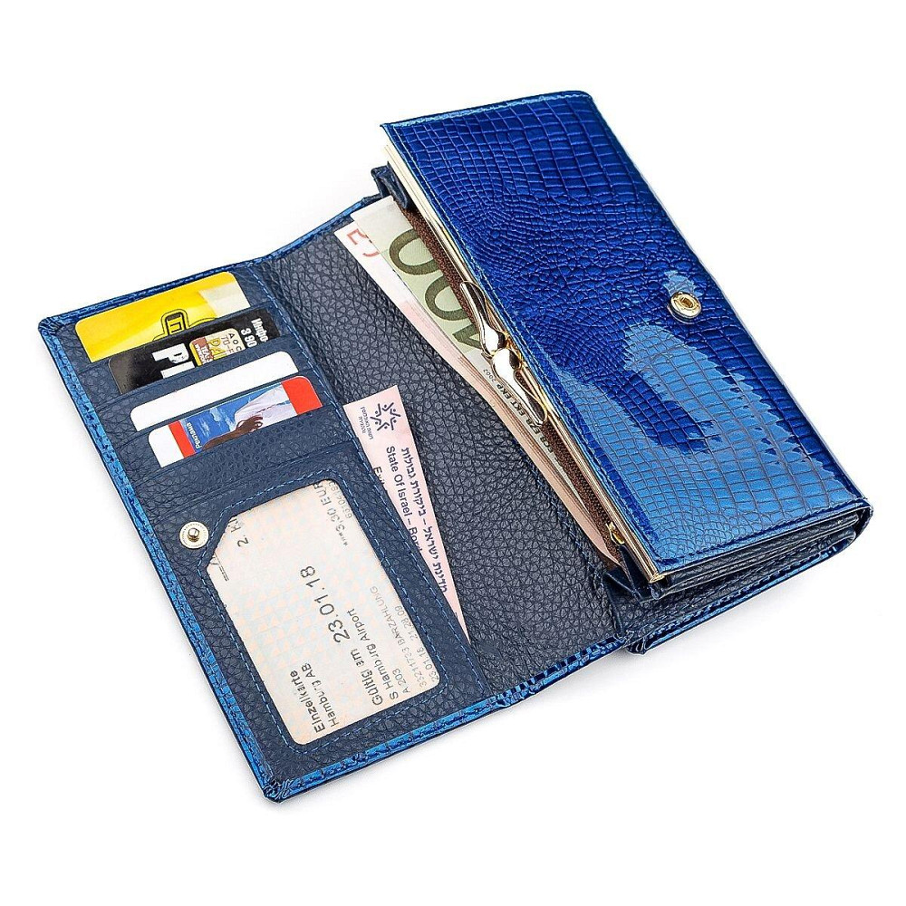 Гаманець жіночий ST Leather 18432 (S9001A) модний Синій Київ - фото 16