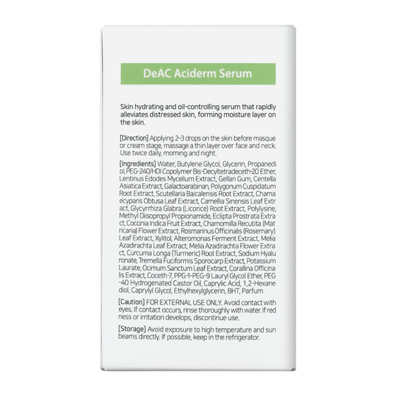 Сироватка для жирної та схильної до акне шкіри DeAC Aciderm Serum - THERMOCEUTICAL  30 мл Дніпро