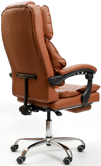 Кресло офисное Diego Comfort Pro светло-коричневый Киев - изображение 5