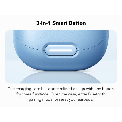 Наушники Anker SoundСore Liberty 4 NC Light Blue (A3947G61) Винница - изображение 9