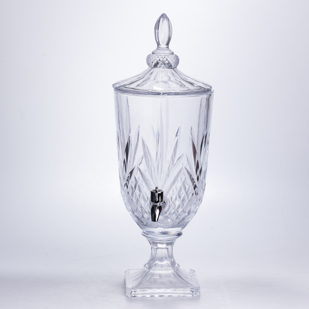 Лимонадниця з краном скляна 3 л диспенсер для напоїв лимонадник із краном HP-19-296 Коломыя - изображение 1