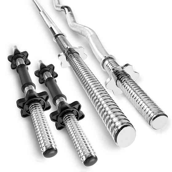 Набір Hop-Sport Premium 135кг з лавою HS-1035, штангами та гантелями Киев