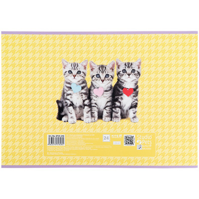 Альбом для рисования Kite Studio Pets, 24 листа (SP25-242) Винница - изображение 8
