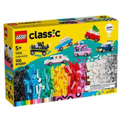 Конструктор LEGO Classic Творчі транспортні засоби 900 деталей (11036) Вінниця