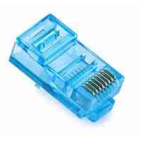 Конектор RJ45 cat.5e UTP 8P8C Blue 100 шт Merlion (05355) Киев