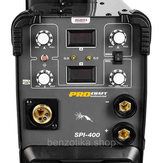 Інверторний зварювальний напівавтомат Procraft industrial SPI400 Київ