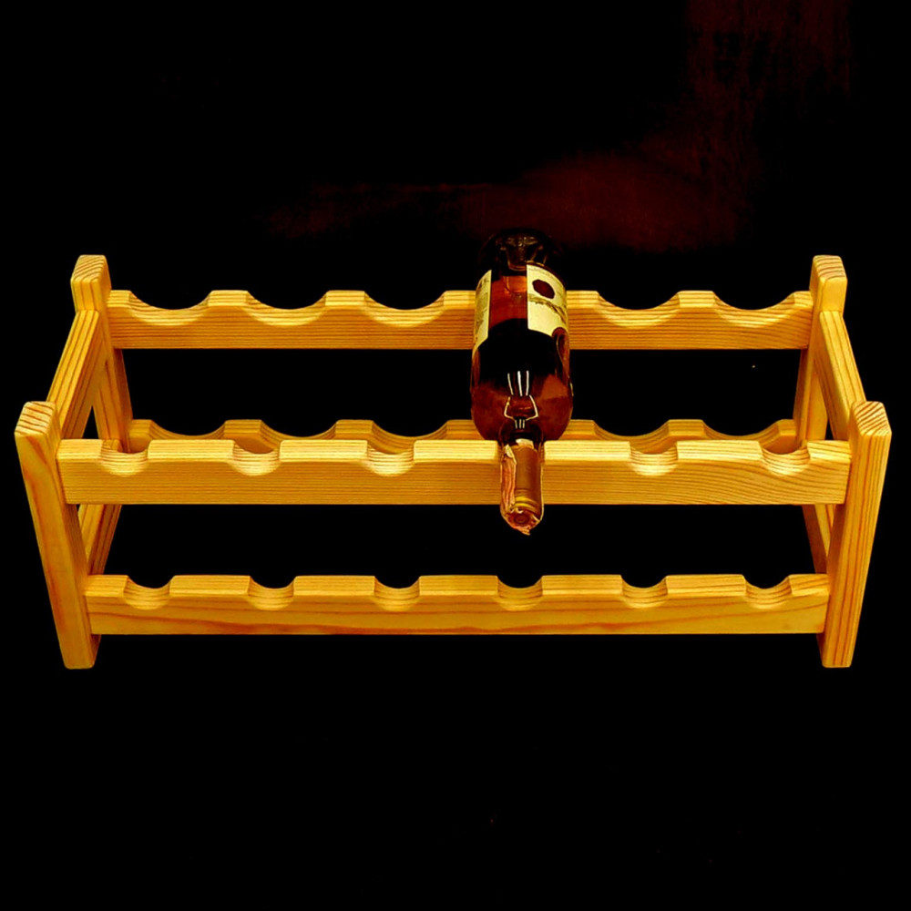 Настольная винная полка 