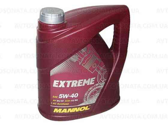 Олія моторна MANNOL Extreme синтетика 5w40 4L SN/CF Вінниця