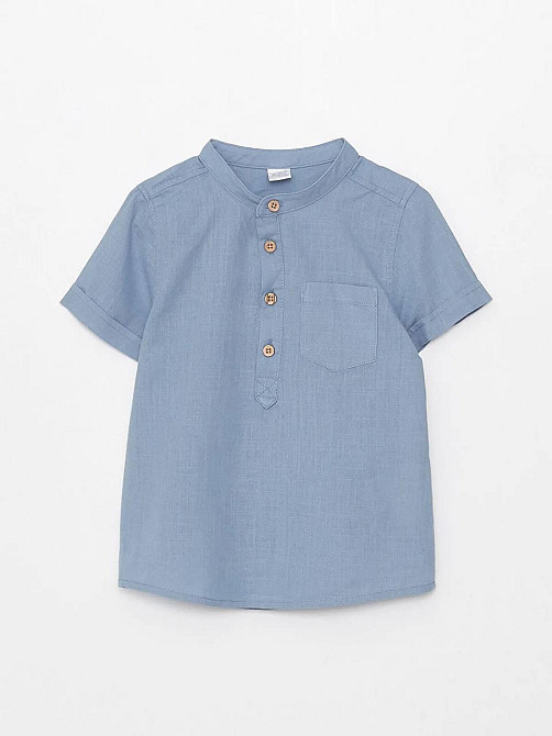 Дитяча Сорочка Для Хлопчиків короткий рукав LC Waikiki Синя, 2-3 роки 92-98см пакунок малюка Киев - изображение 1