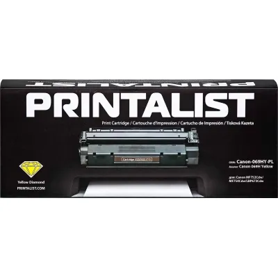 Картридж Printalist Canon 069H Yellow 5500 ст. (Canon-069HY-PL) Винница