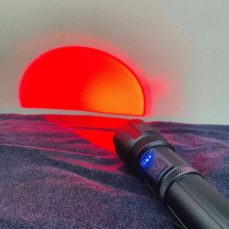 Фонарь красный Z01-XHP50 RED GZ-38 Львов - изображение 3