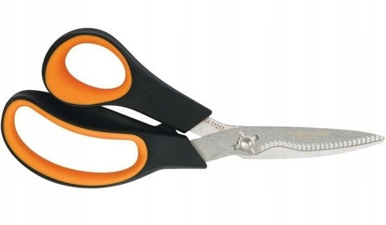 Универсальные Ножницы для трав и овощей с зубчатым лезвием Fiskars 