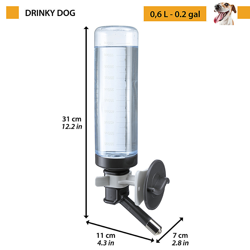 Поїлка до переносок для собак Ferplast Drinky Dog (Ферпласт Дрінки Дог) Запоріжжя - фото 2