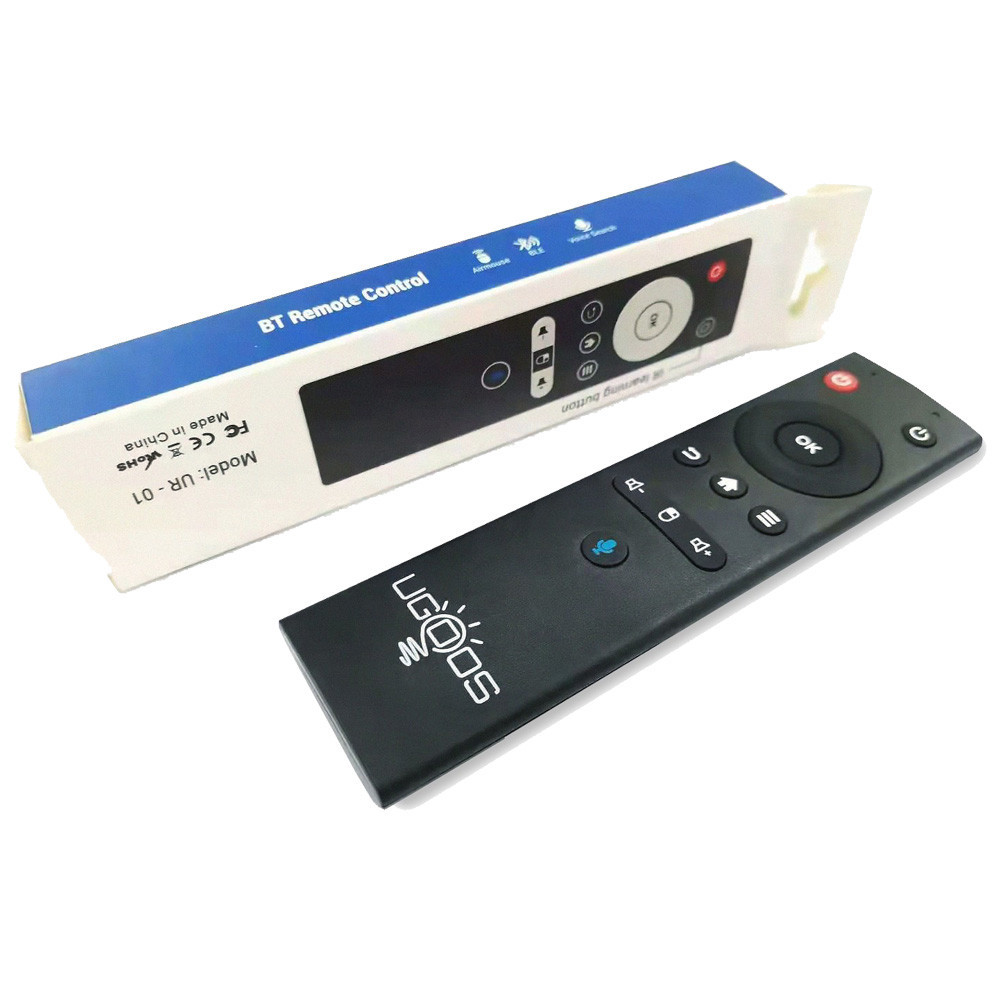 Гироскопическая аеромышь пульт с голосовым управлением Ugoos UR-01 BT Remote Voice Fly Air mouse Киев - изображение 3