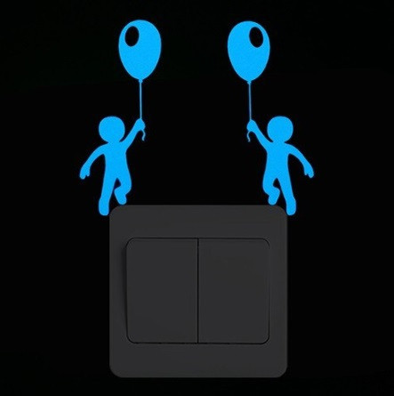 Наклейка люмінесцентна - 10*10см Київ - фото 1