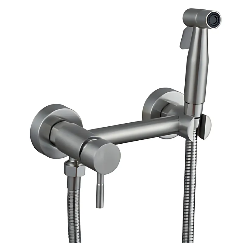 Настінний змішувач для гігієнічного душу Mixxus Stick SUS-222 нержавіюча сталь SUS304 (MX0679) Чернівці - фото 1