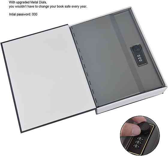 Книга сейф словник із кодовим замком синя 18 см Вінниця