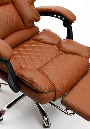 Кресло офисное Diego Comfort Pro светло-коричневый Киев