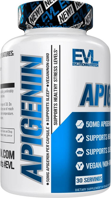 Апігенін EVLution Nutrition Apigenin 30 Veggie Capsules Луцьк - фото 4