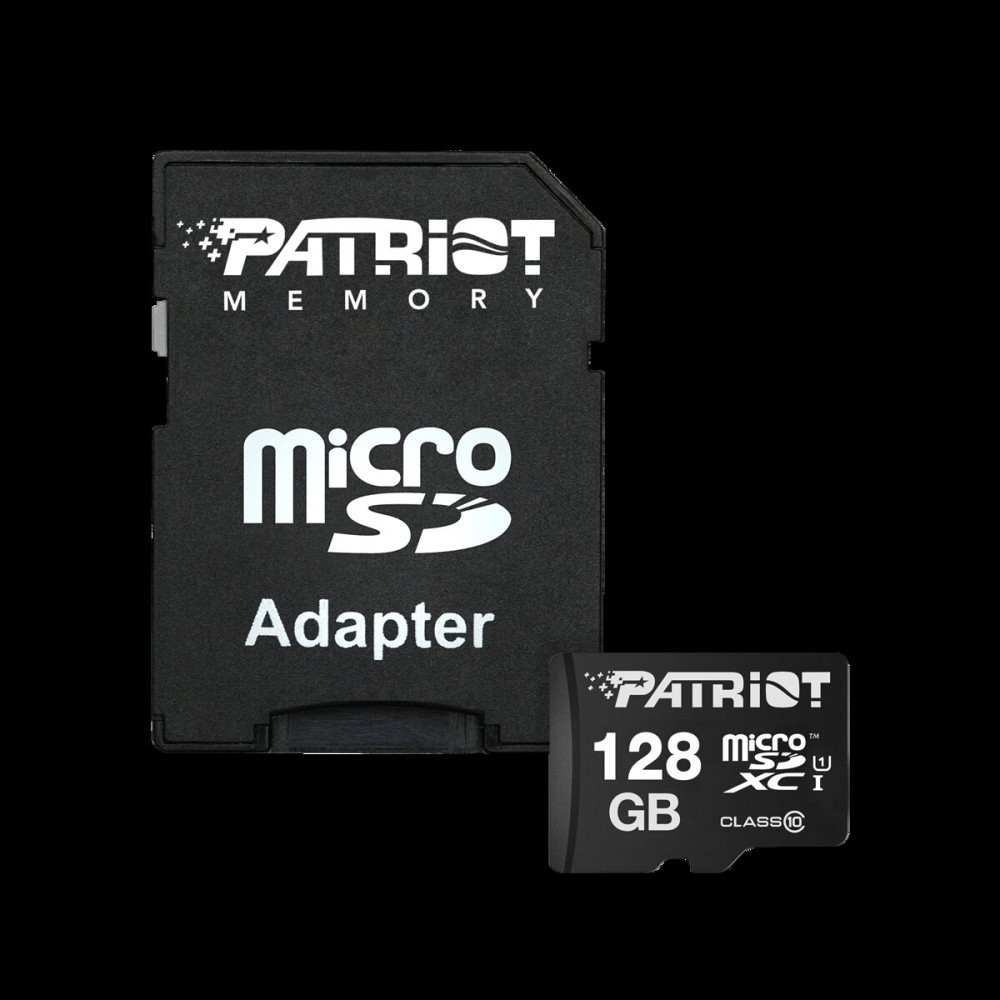 microSDXC (UHS-1) Patriot LX Series 128Gb class 10 (adapter SD) Київ - фото 1