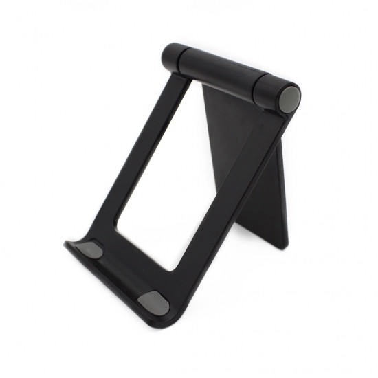 Складна підставка для телефону пластикова (чорна) Вінниця - фото 3