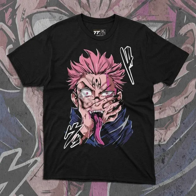 Футболка чоловіча з  принтом Магическая битва Сукуна Розмір 48 Anime01Розмір 48 Дніпро - фото 1