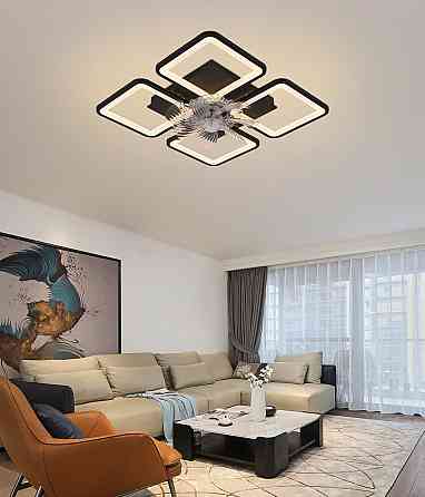 VALESO Стельовий світильник-вентилятор -Fan (Чорний) Коломия