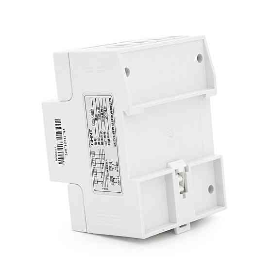 Трифазний електронний лічильник CHINT DDSU666-3-220/380V-5-80A, трифазний на DIN-рейку, 220/380V, 80A, LCD, 95*120*75mm Київ